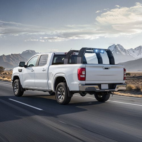 Overland Truck Bed Rack 144173 in Height Adjustable Bed Cargo Rack