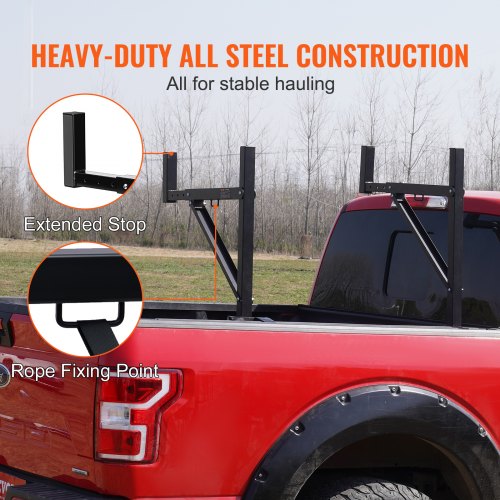 Truck Rack 1934inch Extendable Truck Ladder Rack 386436 Adjustable