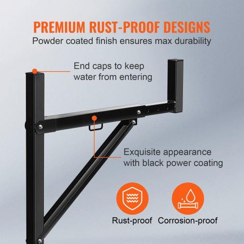 Truck Rack 1934inch Extendable Truck Ladder Rack 386436 Adjustable