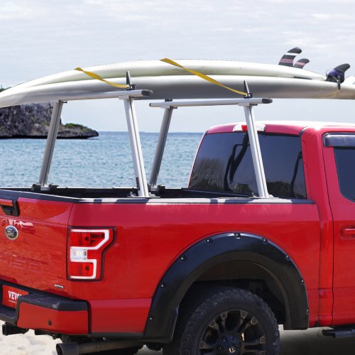 Truck Rack 800 lbs Capacity 71x32 Aluminum Ladder Rack for Truck with 8