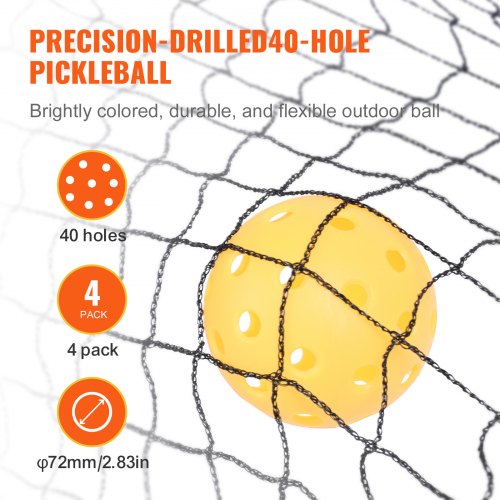 Pickleball Net Set 22FT Regulation Size Portable Pickleball System