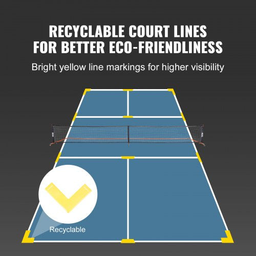 Pickleball Net Set 22FT Regulation Size Portable Pickleball System with Bags