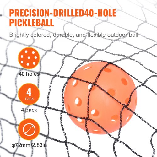 Pickleball Net Set 22FT Regulation Size Portable Pickleball System