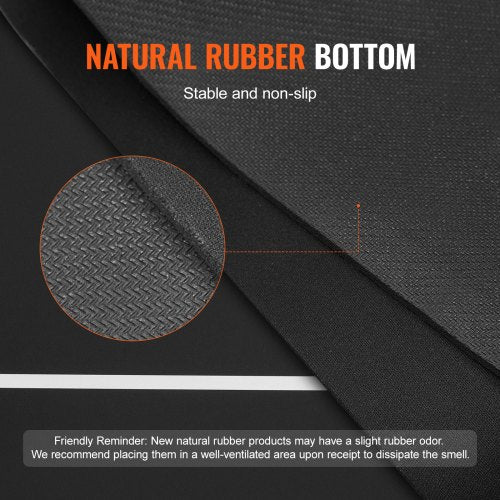 Poker Table Top 70 x 35 Inch Poker Mat 68 Players Foldable with Bag Black