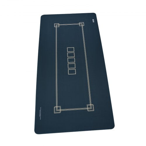 Poker Table Top 70 x 35 Inch Poker Mat 68 Players Foldable with Bag Green