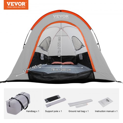 Truck Bed Tent 6467 Pickup Truck Tent with Rain Layer and Carry Bag