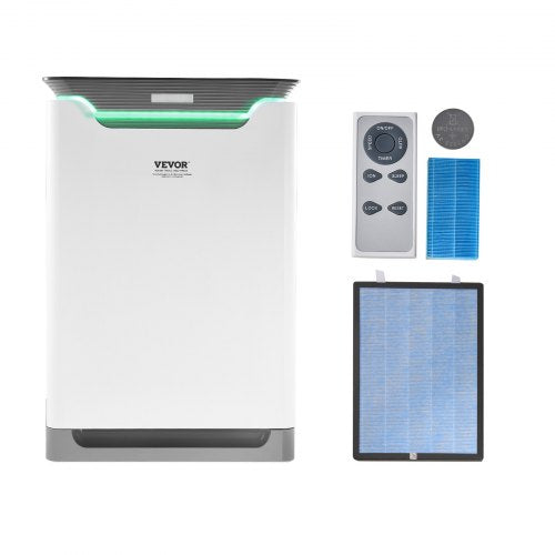 Air Purifier Covers Up to 2000 ft² in One Hour True HEPA 13 Filter 36dB