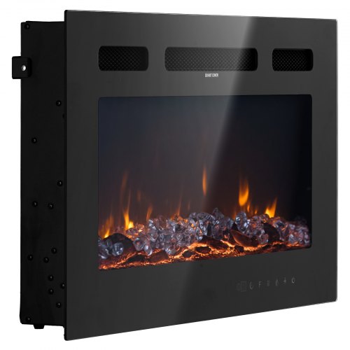 42 inch Electric Fireplace Wall Mounted Recessed Fire Place with Remote