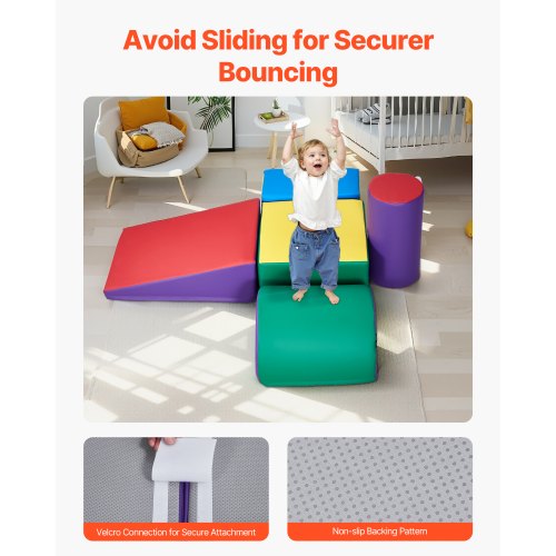 Climbing Toys 5Piece Set Foam Climbing Toys for Toddlers 6 Months to 3