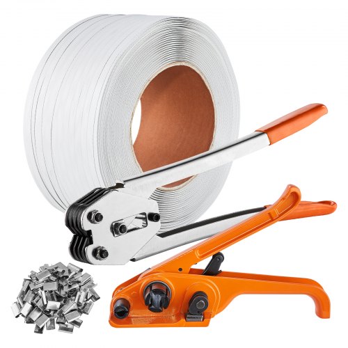 Banding Strapping Kit with Strapping Tensioner Tool Banding Sealer Tool