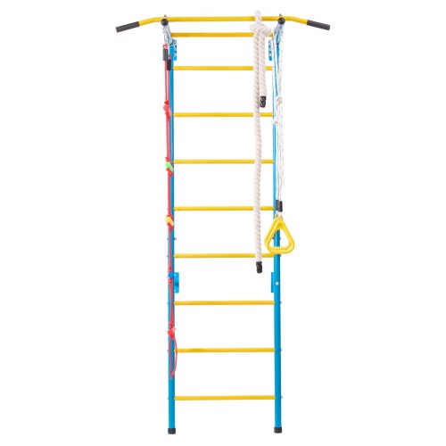 Indoor Jungle Gym for Toddlers 5in1 Climbing Playset with Carbon Steel