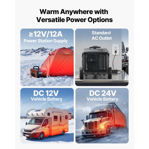 Diesel Heater 8Kw Dc 12V24V All In One Portable Air With Bluetooth App Control