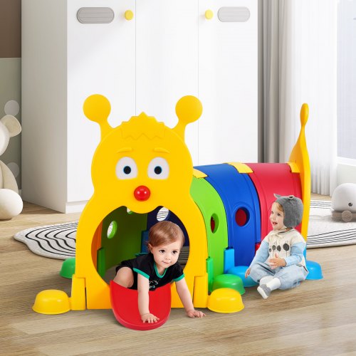 Caterpillar Tunnel for Kids Outdoor Indoor Climb and Crawl Through Play