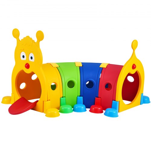 Caterpillar Tunnel for Kids Outdoor Indoor Climb and Crawl Through Play