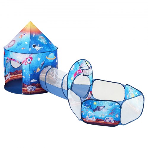 3 in 1 Kids Play Tent with Tunnel for Boys Girls Babies and Toddlers