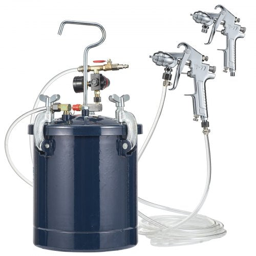 Spray Paint Pressure Pot Tank 10L2.5gal Air Paint Pressure Pot 15mm4mm