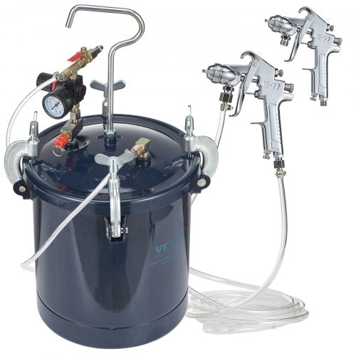 Spray Paint Pressure Pot Tank 10L2.5gal Air Paint Pressure Pot 15mm4mm
