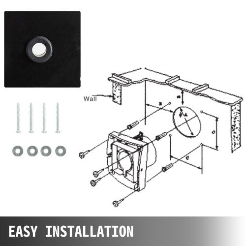 12 Inch Industrial Ventilation Extractor Ventilation Fan Commercial air