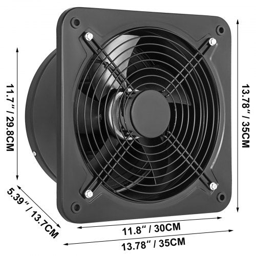 12 Inch Industrial Ventilation Extractor Ventilation Fan Commercial air