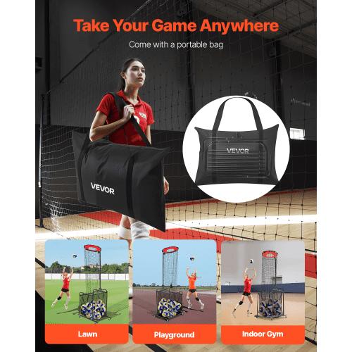 Volleyball Setter Training Equipment Angle and Height Adjustable Volleyball