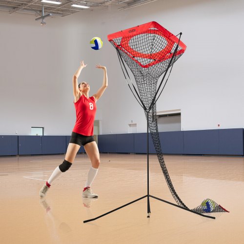 Volleyball Setter Training Equipment Angle and Height Adjustable Volleyball