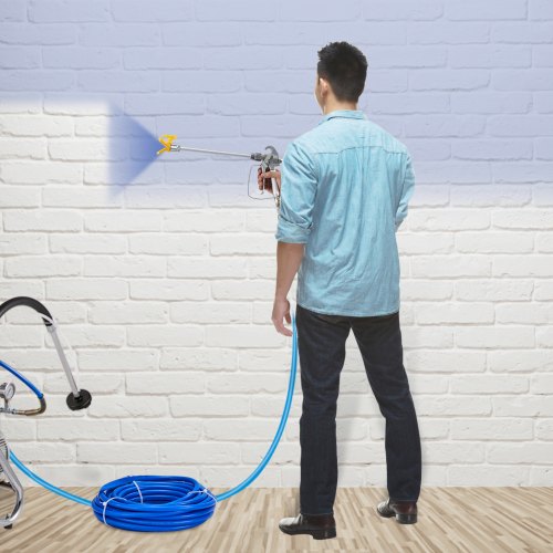 Airless Paint Spray Hose Kit 50ft 3600 psi High Pressure Fiber Tube with 8