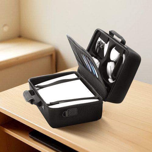 PS5 Carrying Case Travel Bag for Playstation 5 Shockproof EVA Soft