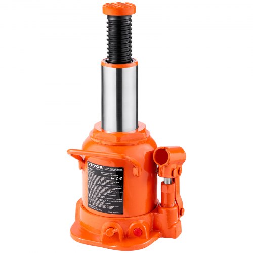 Hydraulic Bottle Jack 20 Ton44092 lbs Welded Bottle Jack with 669