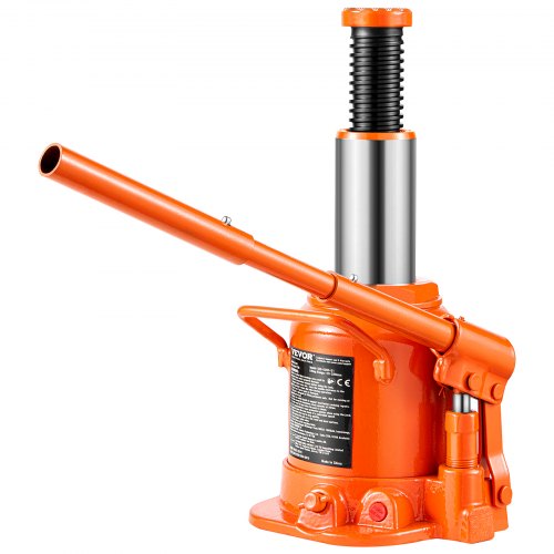 Hydraulic Bottle Jack 20 Ton44092 lbs Welded Bottle Jack with 669