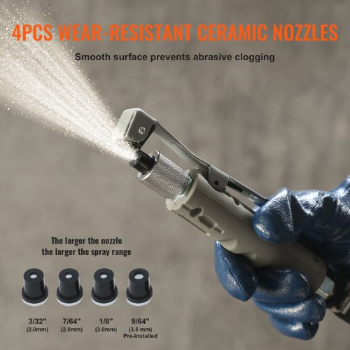 5 Gallon Sand Blaster 60110 PSI High Pressure Sandblaster Portable