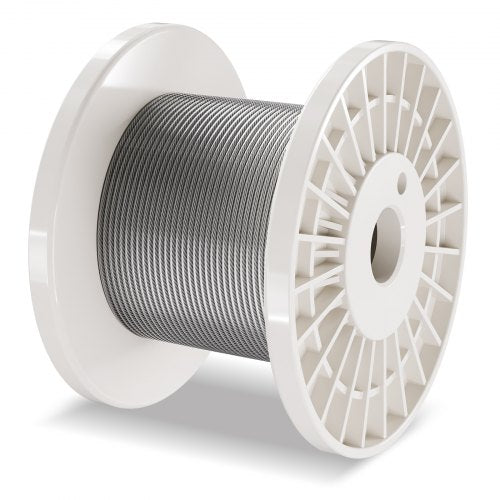 Wire Rope Kit 18 100 ft 304 Stainless Steel Cable with 59 Accessories