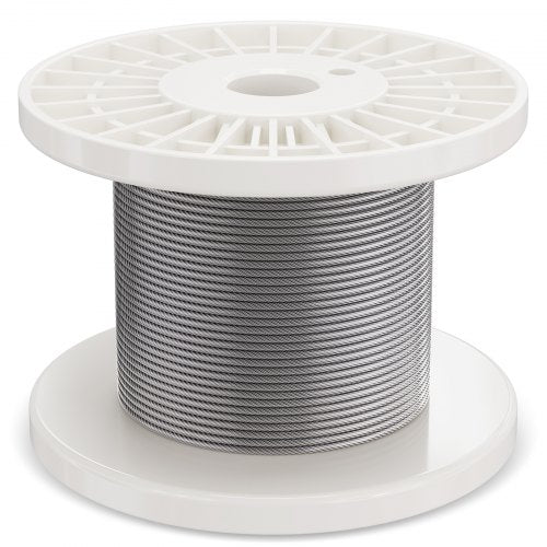 Wire Rope Kit 18 100 ft 304 Stainless Steel Cable with 59 Accessories