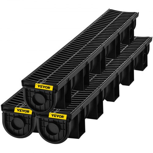 Trench Drain System58x52x39.4Inch HDPE Drainage TrenchChannel Drain