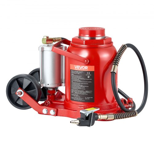 Air Hydraulic Bottle Jack 50 Ton 110231.5 lbs Capacity 104161 Inch