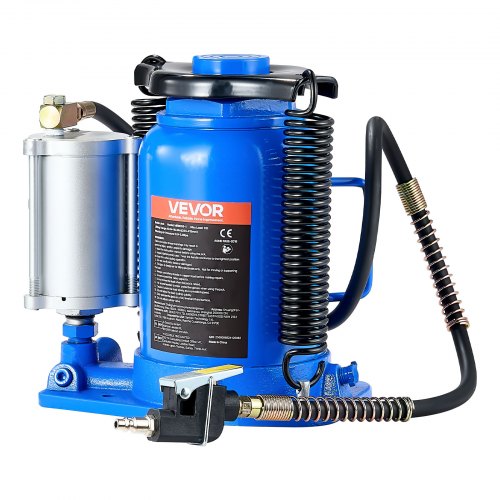 Air Hydraulic Bottle Jack 32 Ton 70546.9 lbs Capacity 10163 Inch