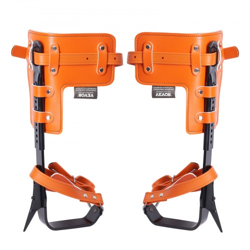 Tree Climbing Spikes 1 Pair Alloy Steel Climbing Spurs 350lbs Load