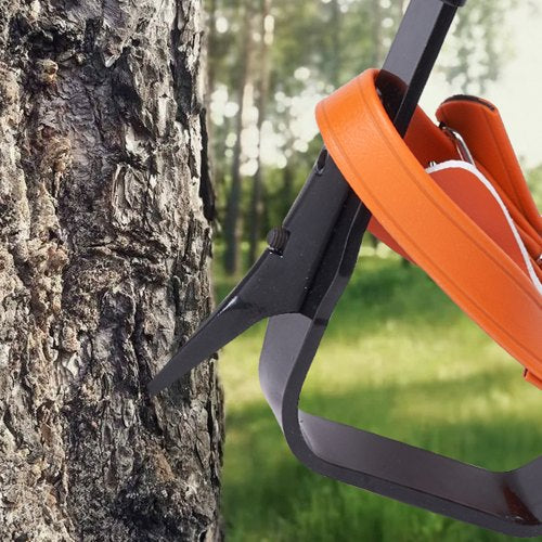 Tree Climbing Spikes 1 Pair Alloy Steel Climbing Spurs 350lbs Load