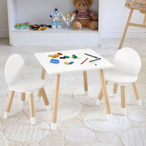 Kids Table and 2 Chairs Set Toddler Table and Chair Set Children