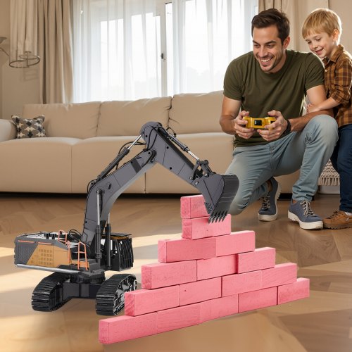 Remote Control Excavator Toy 22 Channel 114 Scale Remote Control Digger