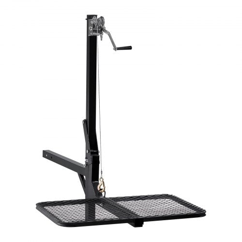 Hitch Deer Hoist with Lifting System Platform 300 lbs Load Capacity Game