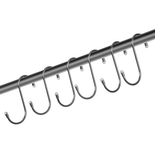 S Hooks 40 Pack 3.4 Inch Metal S Shaped Hangers of 2205 LBS Load Capacity