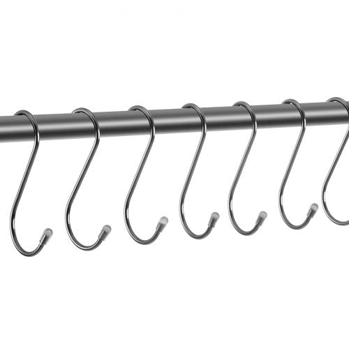 S Hooks 40 Pack 3.4 Inch Metal S Shaped Hangers of 2205 LBS Load Capacity