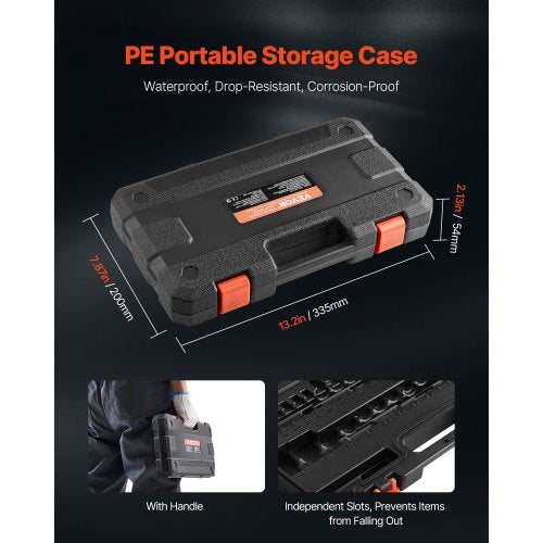 Torx Bit Socket and External Torx Socket Set 31Piece T8T70 and E4E24 S2