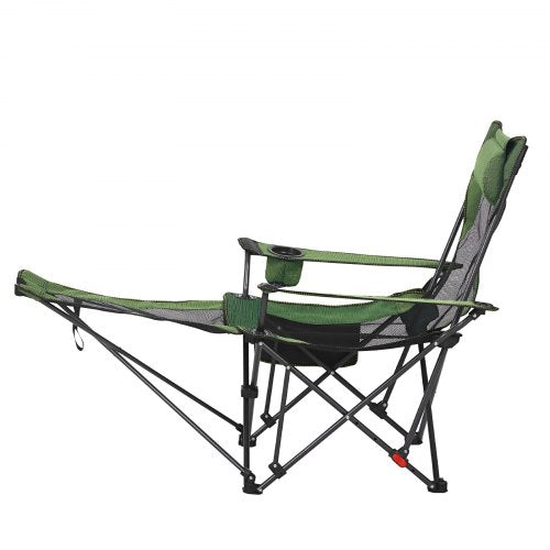 Reclining Camping Chair 4 Adjustable Positions Portable Folding Lounger 3