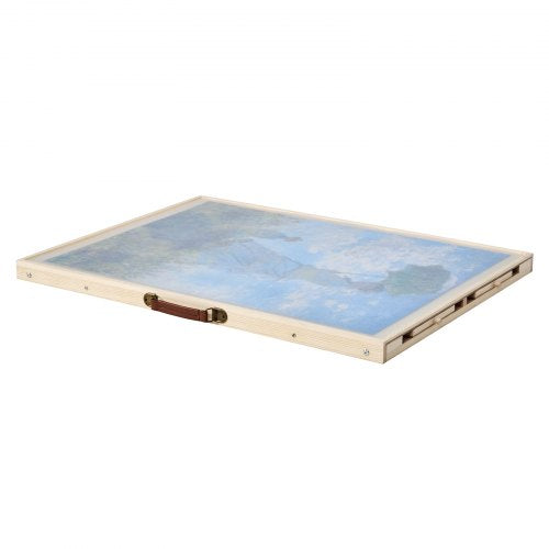 1500 Piece Puzzle Table with Folding Legs 4 Drawers and Cover 34x25 in Portable