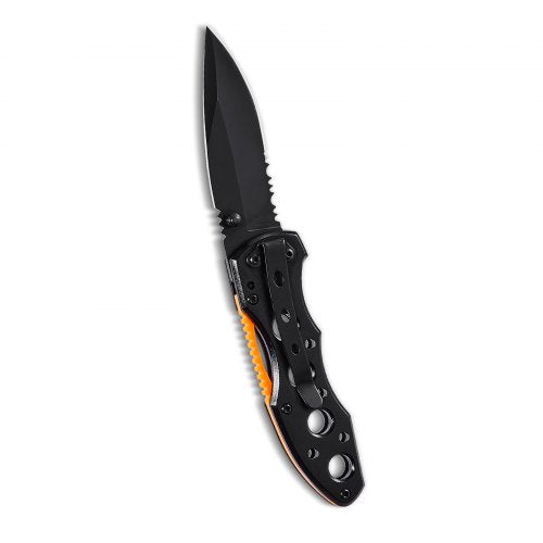 Folding Pocket Knife 3 in7.6 cm 7Cr17Mov Blade Aluminum Handle Small EDC