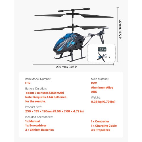 RC Helicopter 24GHz Flying Remote Control Helicopter 35 Channel RC