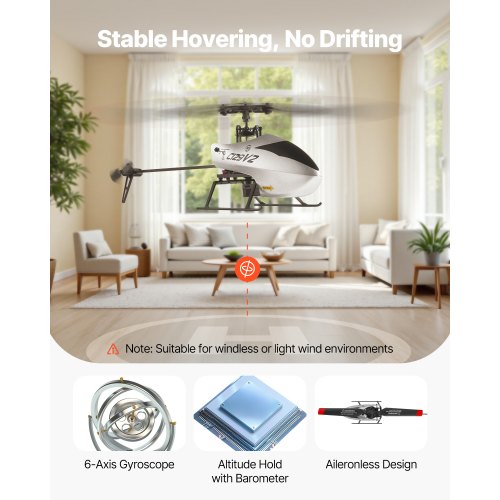RC Helicopter 24GHz Single Propeller Remote Control Helicopter with Gyro