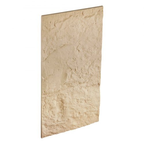 3D Wall Panels 4 Pack 48 x 24 in PU Natural Stone Imitation Wall Art Tiles