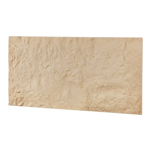 3D Wall Panels 4 Pack 48 x 24 in PU Natural Stone Imitation Wall Art Tiles